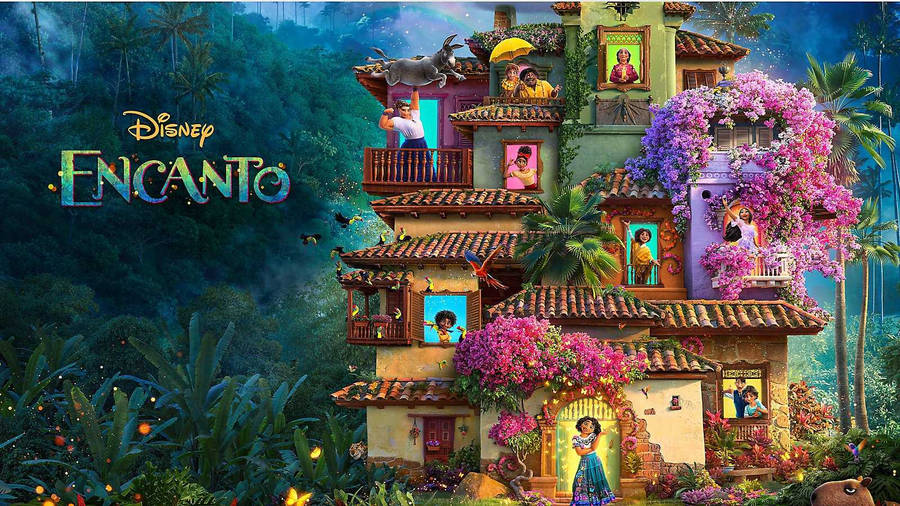 Encanto Aesthetic Background Wallpaper