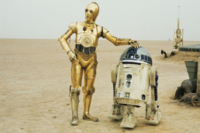 Designerska Fototapeta Star Wars R2 D2 And C 3po