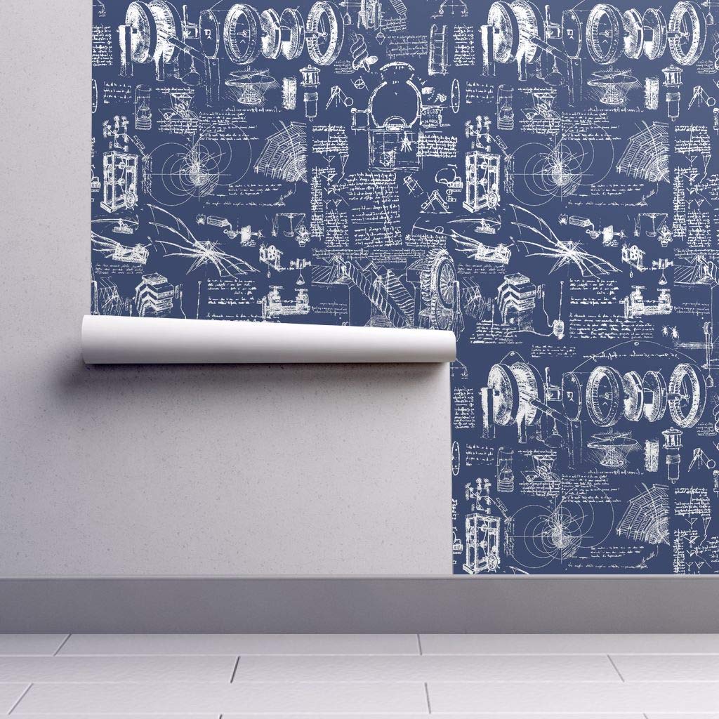 Peel And Stick Removable Wallpaper Blueprints