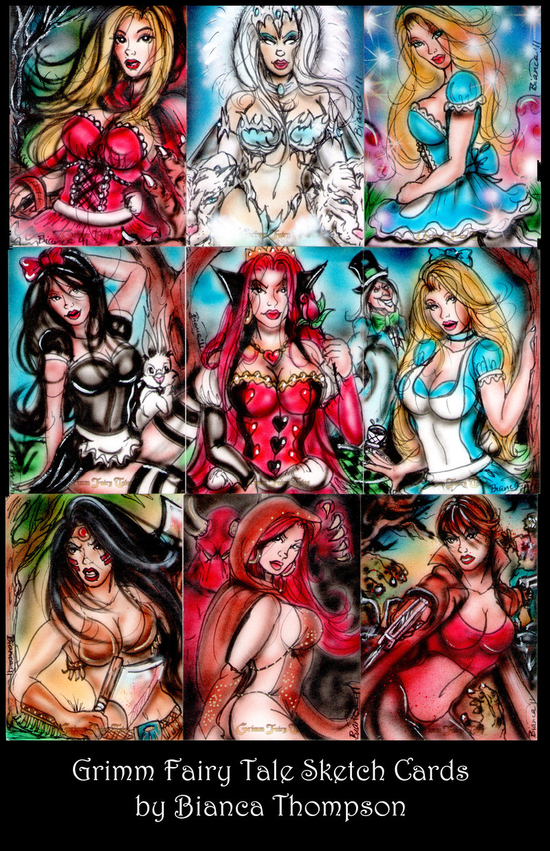 Grimm Fairy Tales Skcards2 By Biancathompson