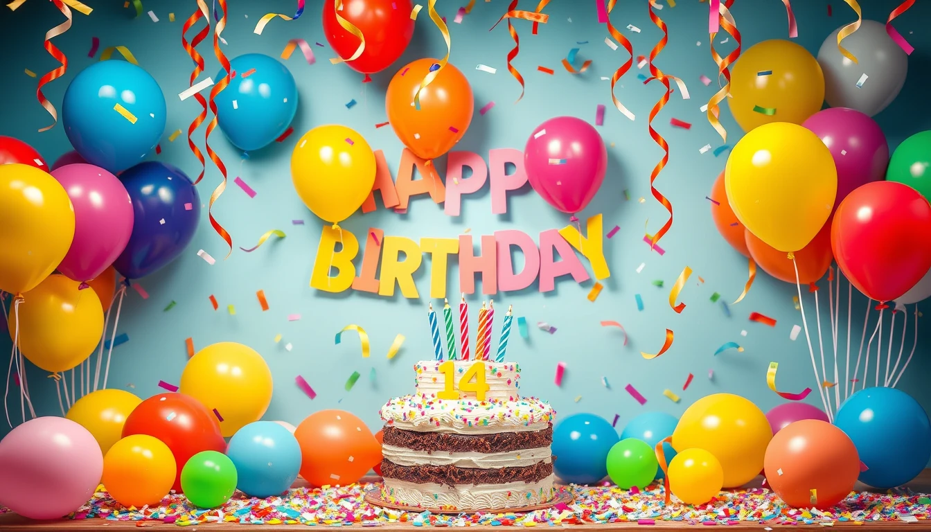 Bday Background