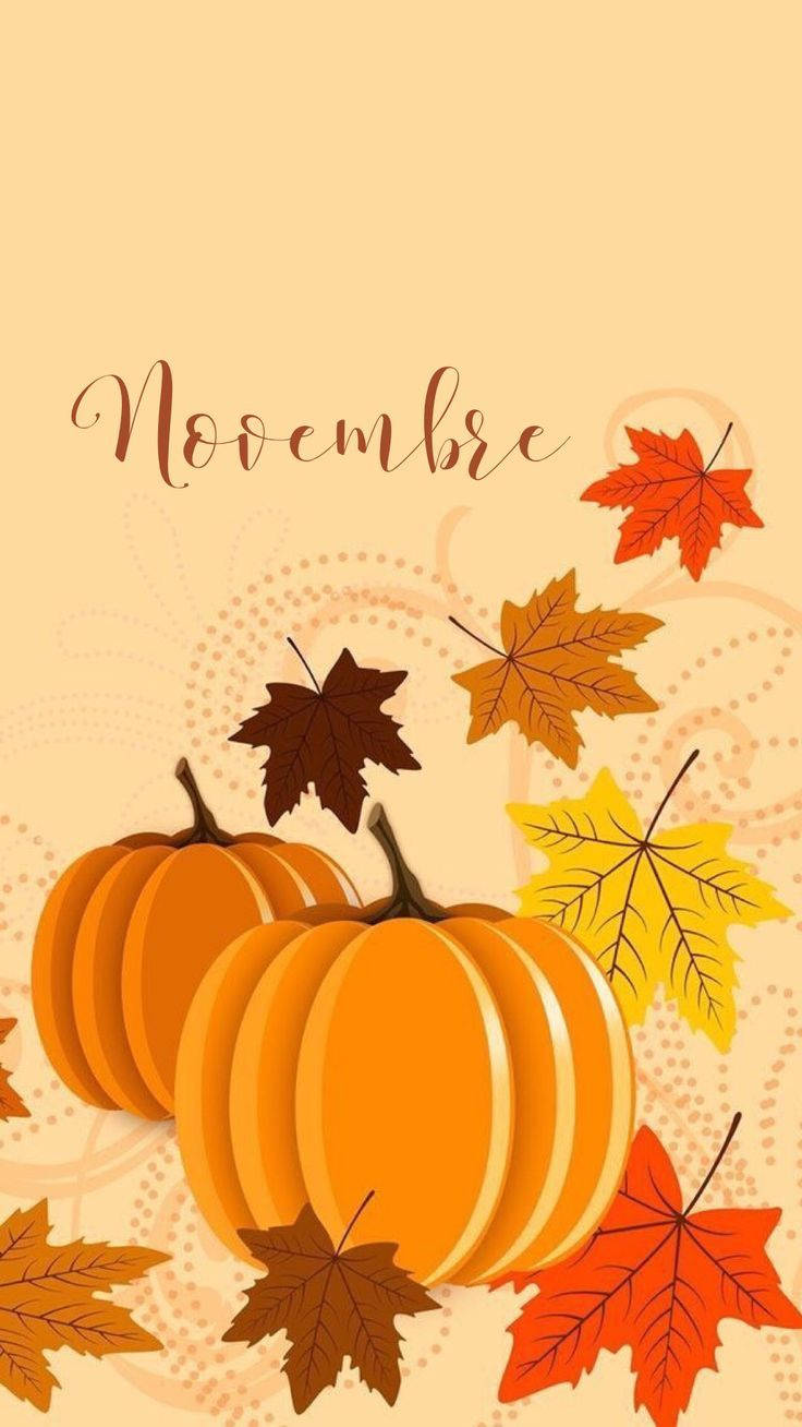 Awesome November iPhone Lock Screen Wallpaper