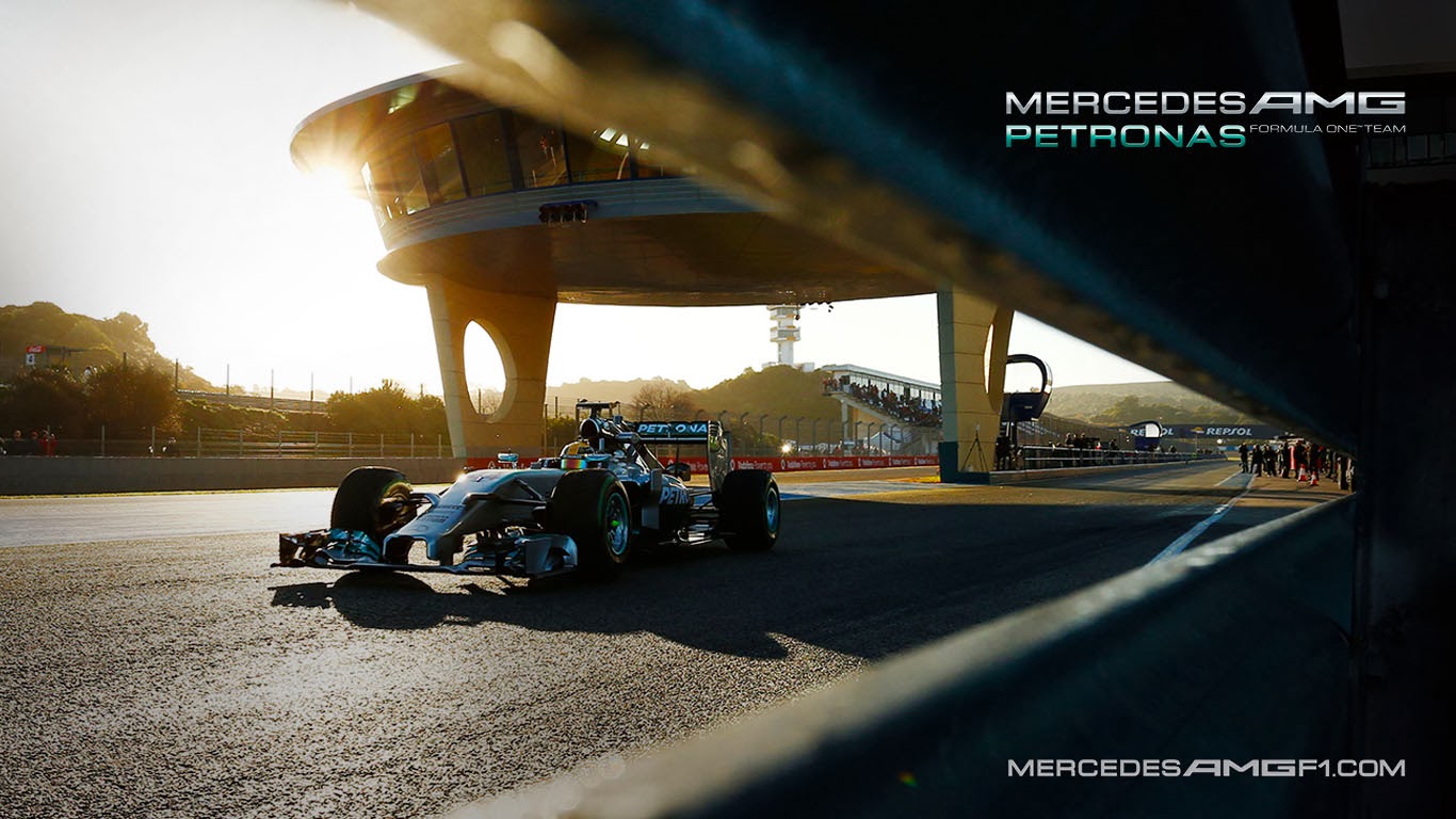 Mercedes AMG Petronas W05 2014 F1 Wallpaper KFZoom 1366x768