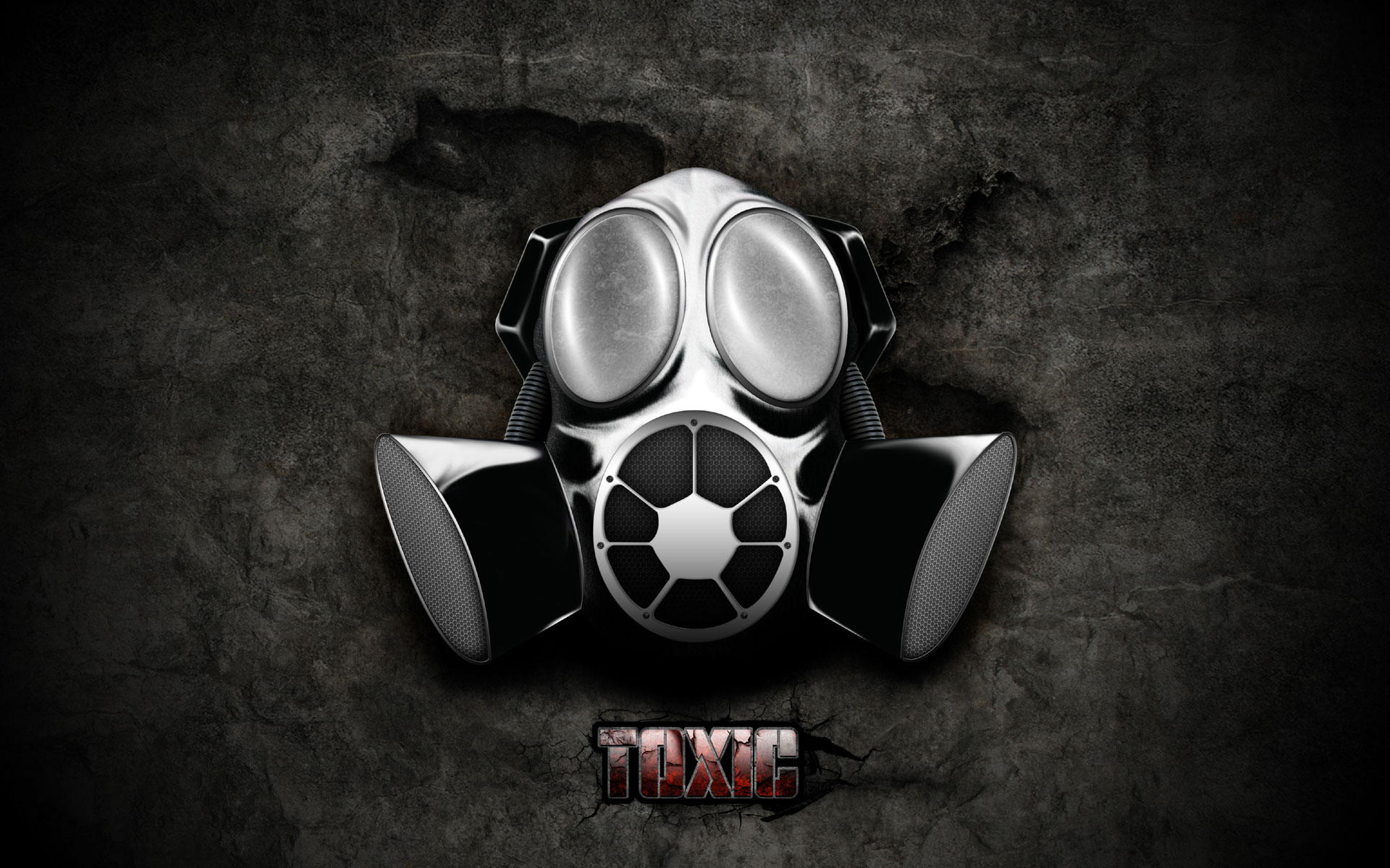 Wallpaper Toxic Mask
