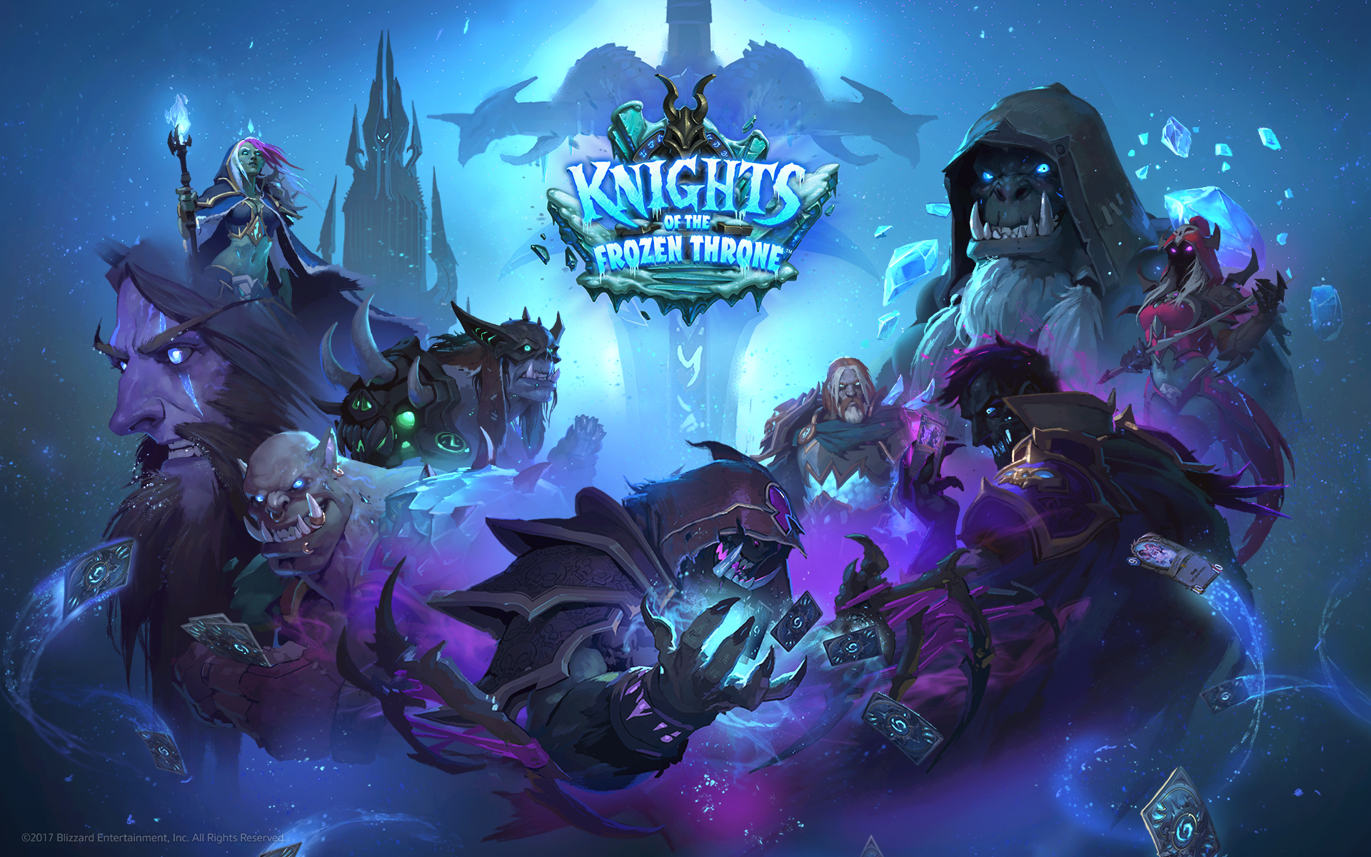 Hearthstone Heroes of Warcraft Knights of the frozen throne