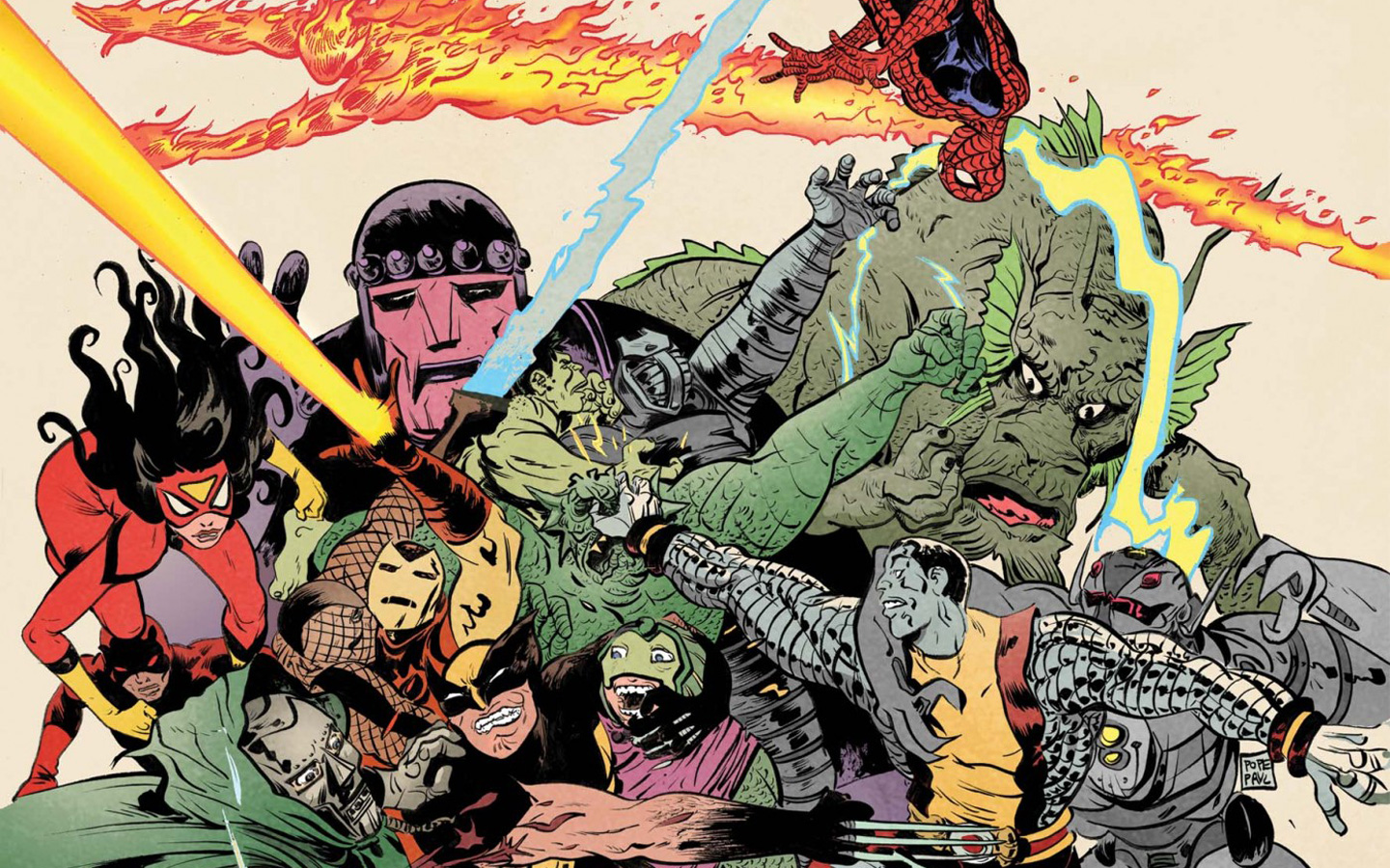 Strange Tales Marvel Orgy Hyper Bo Wallpaper