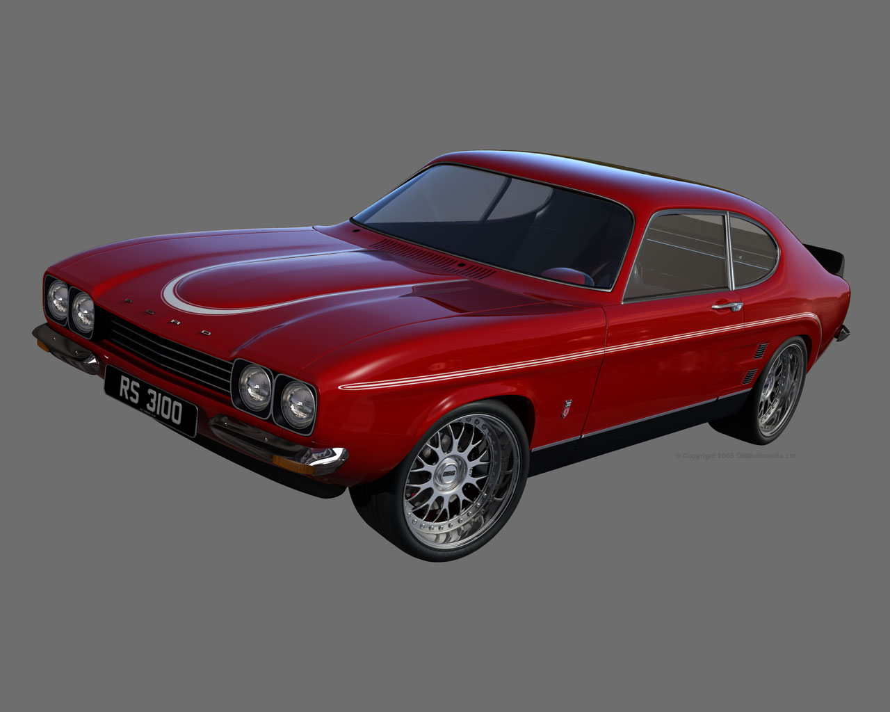 D M Multimedia 3d Cars Capri Mki Mk1 Wallpaper