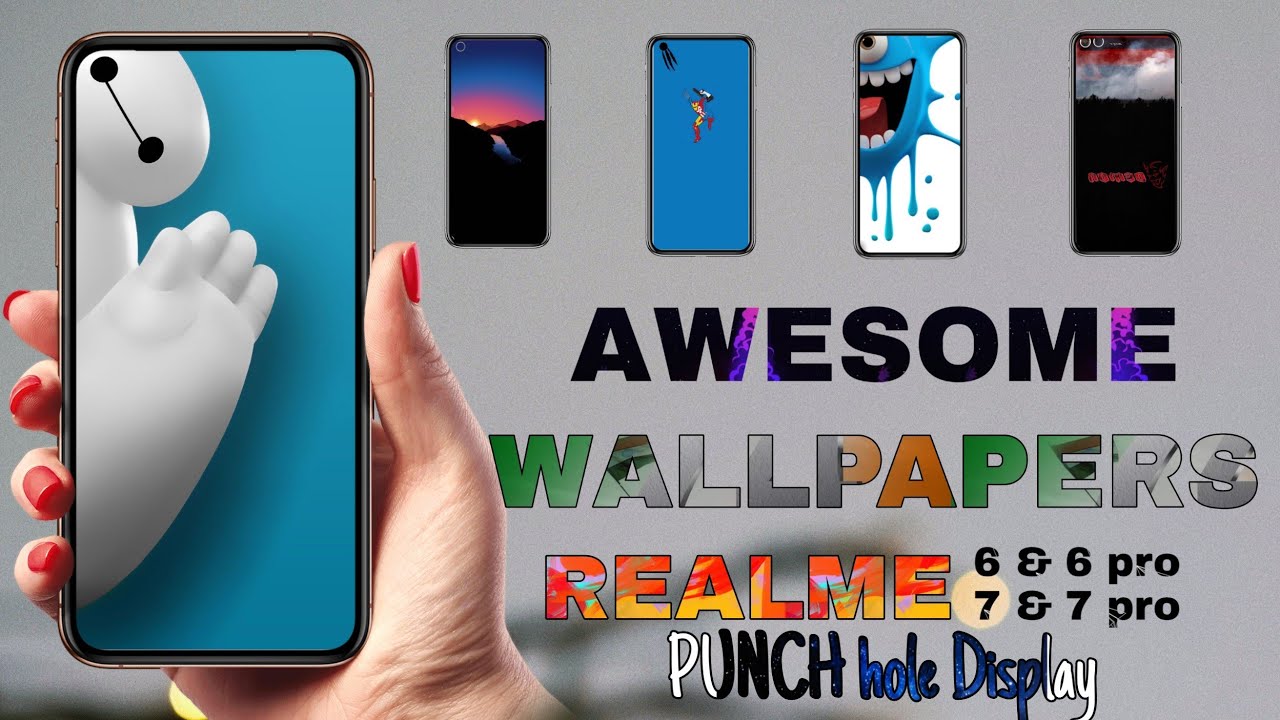 Realme Pro Punch Hole Display Wallpaper I Camera