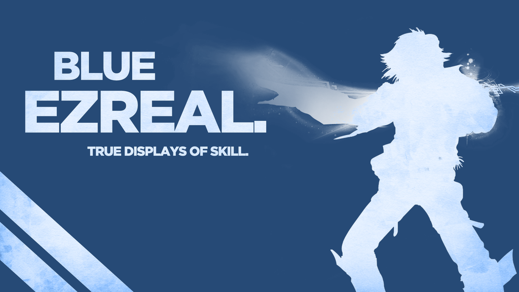 League Of Legends Support Wallpaper Blue Ezreal By