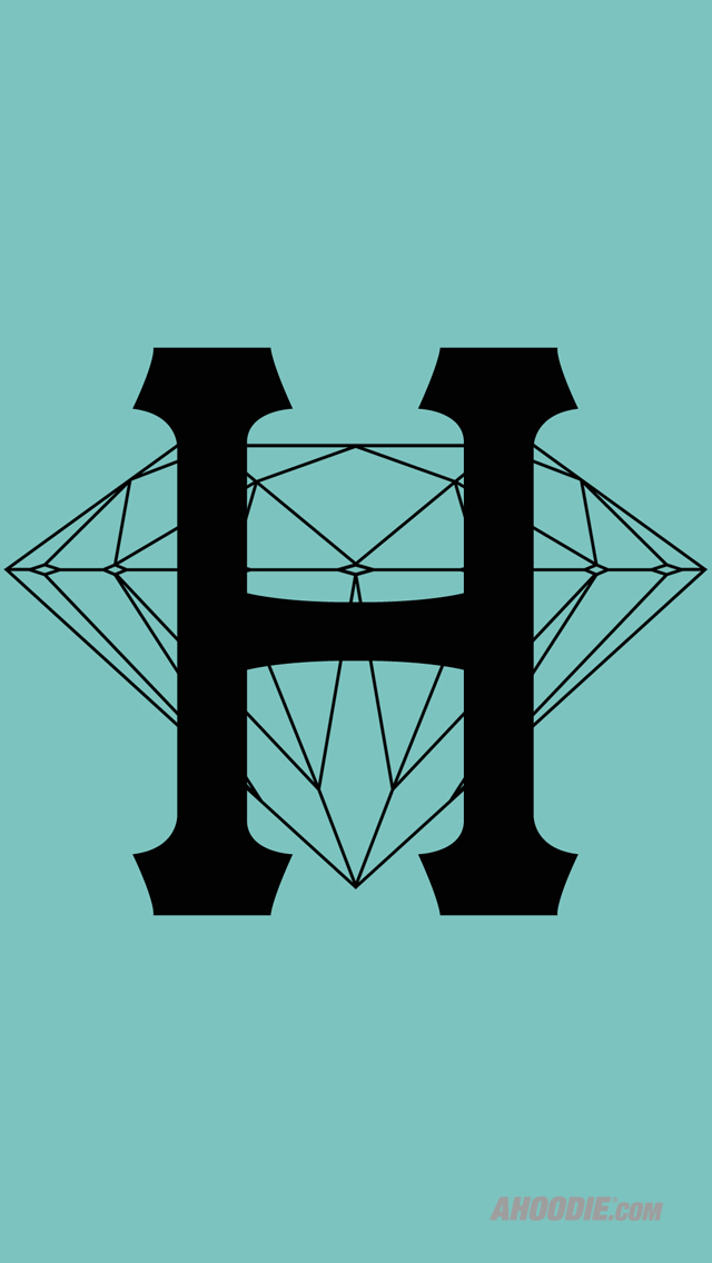 Huf X Diamond Supply Co Wallpaper Ahoodie iPhone5