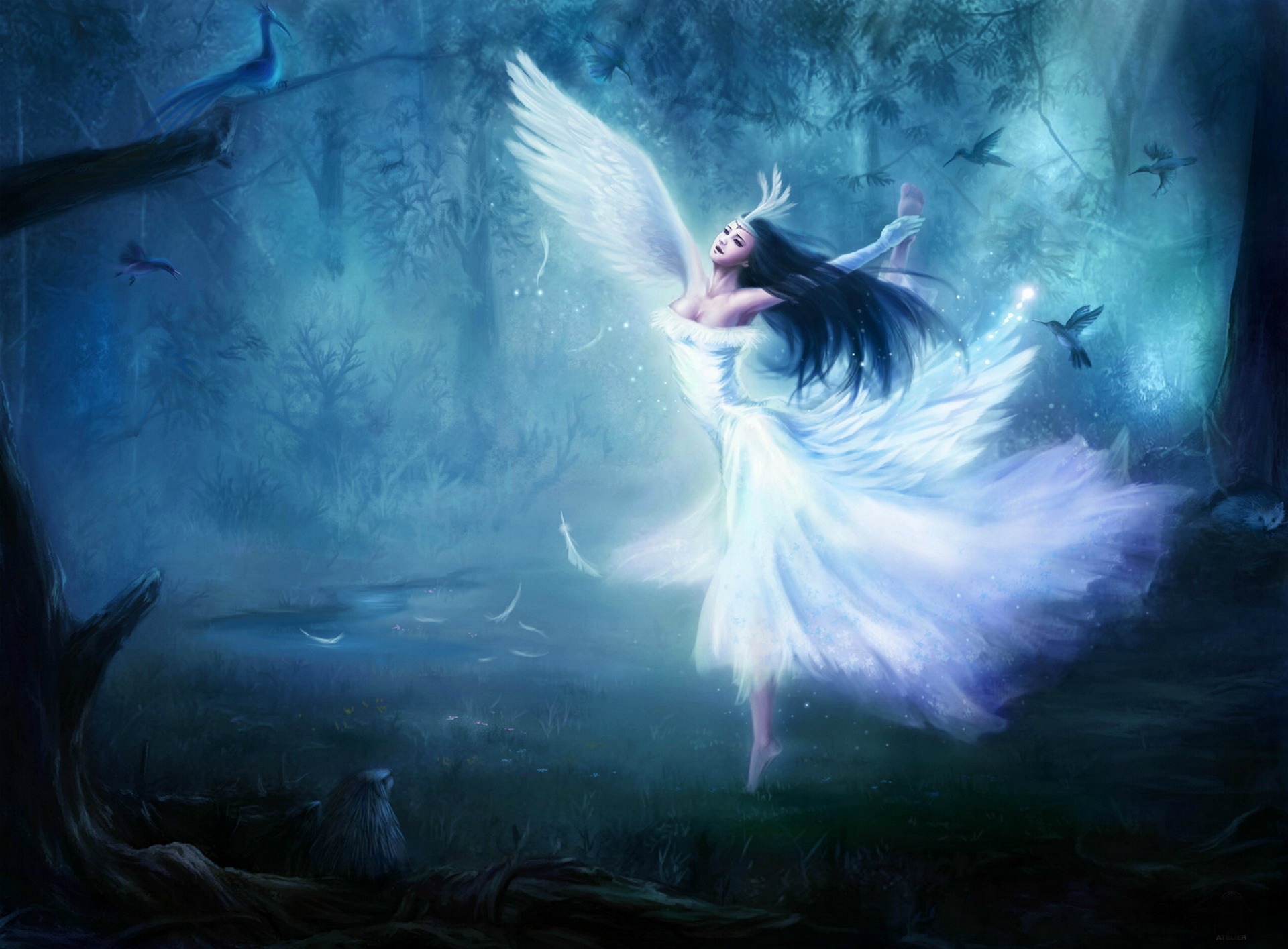Fairy Computer Wallpaper Desktop Background Id