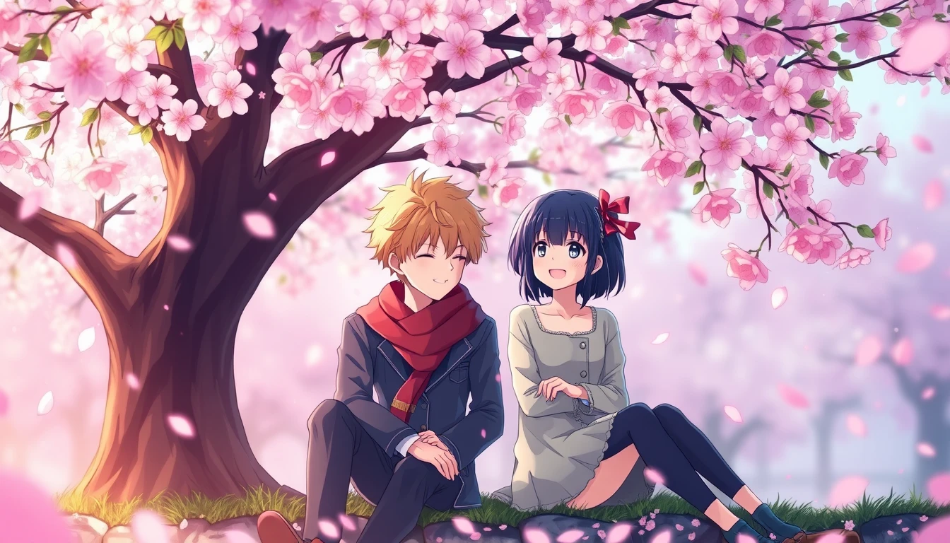 Wallpaper Anime Couple