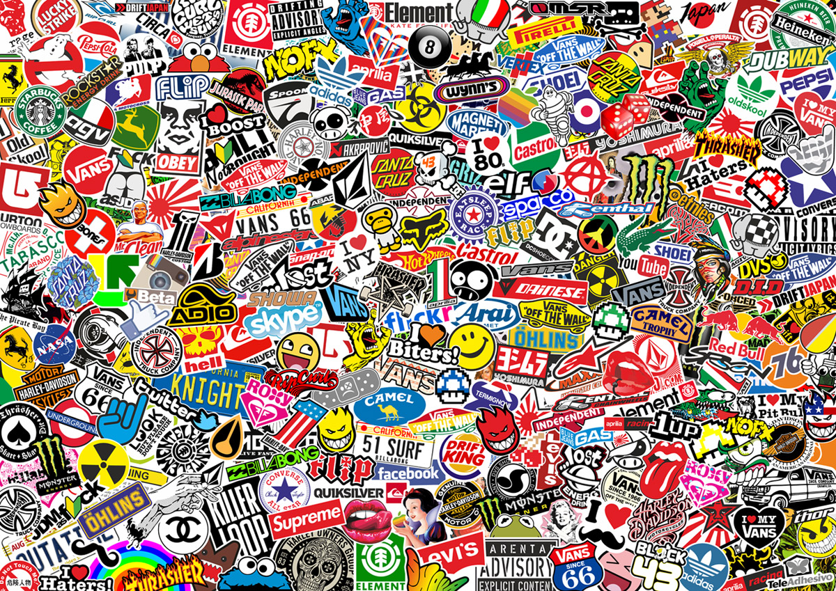 Sticker Bomb Wallpaper
