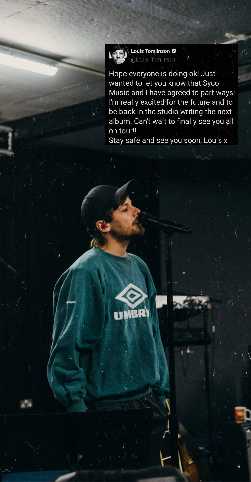 Vintage Louis Tomlinson Tweet Lnkj2s5136sjzwz1 Wallpaper