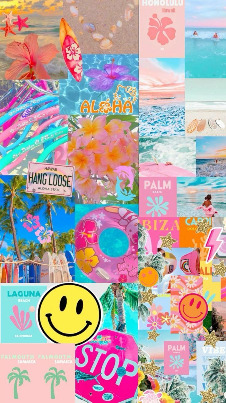 Preppy Wallpaper Idea