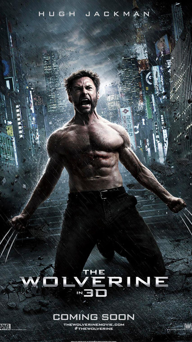 The Wolverine Poster Wallpaper iPhone