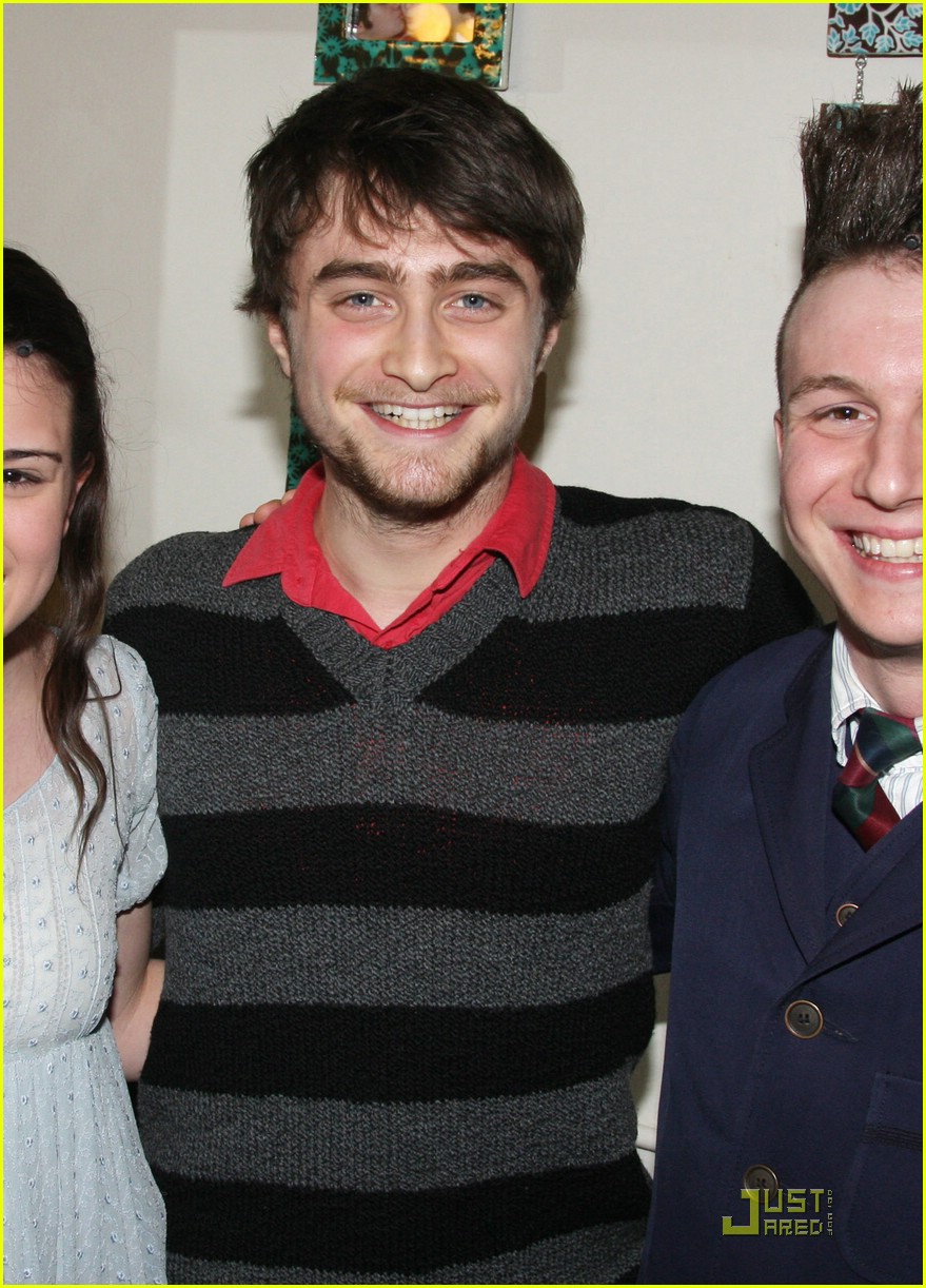 Daniel Radcliffe Visits Spring Awakening Photo
