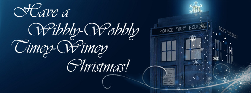 The Frazzled Crafter Wibbly Wobbly Timey Wimey Doctor Who Wallpaper