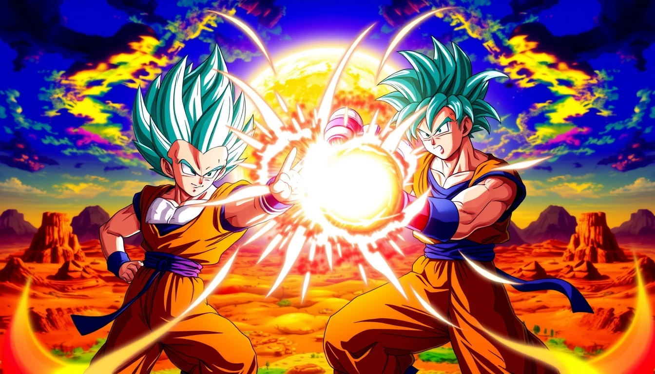 Vegeta And Goku Wallpaper