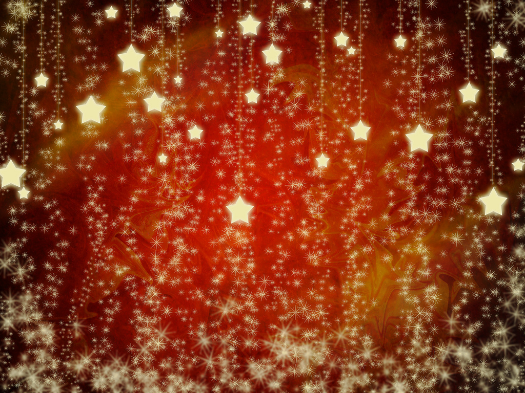 Christmas Stars Wallpaper Based On The Tutorial Found