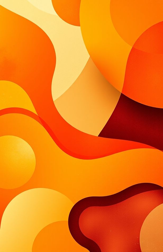Abstract Orange Wallpaper