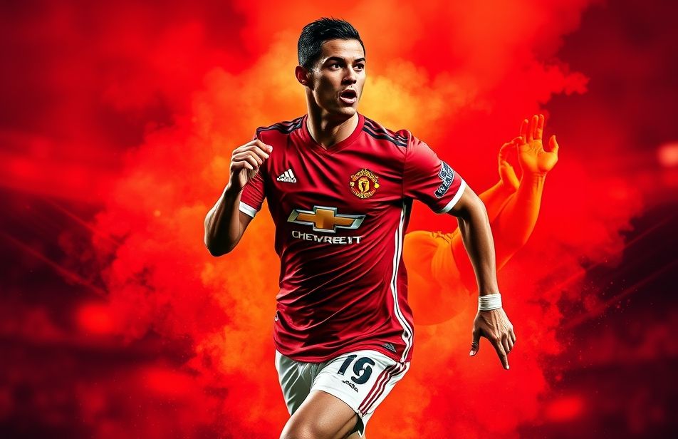 Cristiano Ronaldo Manchester United Wallpaper