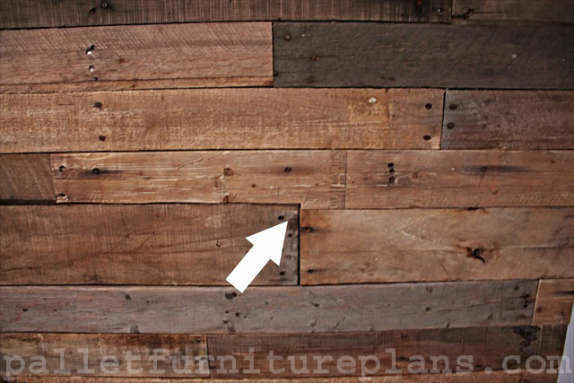Pallet Wood Wall You Just Need To Attach Them According On The