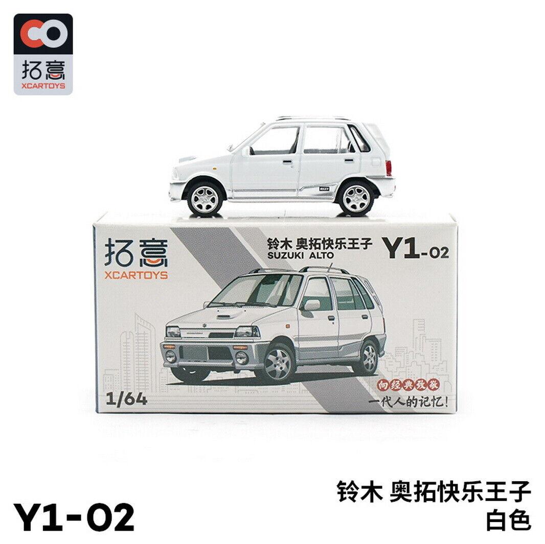 XCARTOYS 164 Scale SUZUKI ALTO White Diecast Car Model Toy