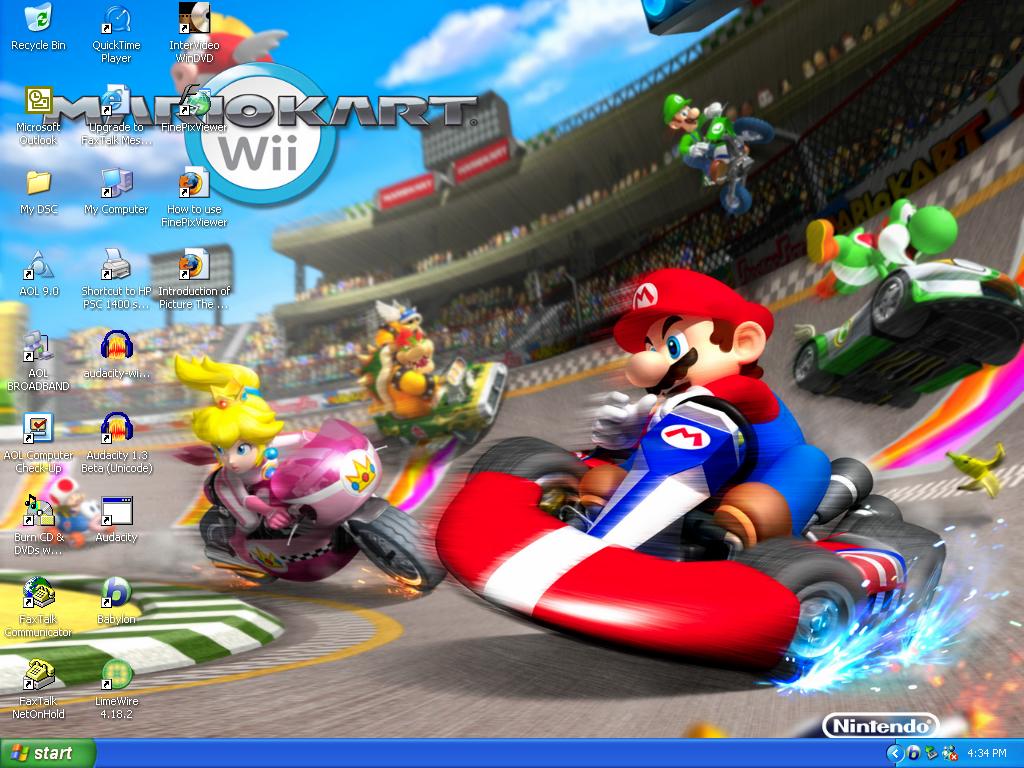 Mario Kart Wii Wallpaper By Xflowerstarx