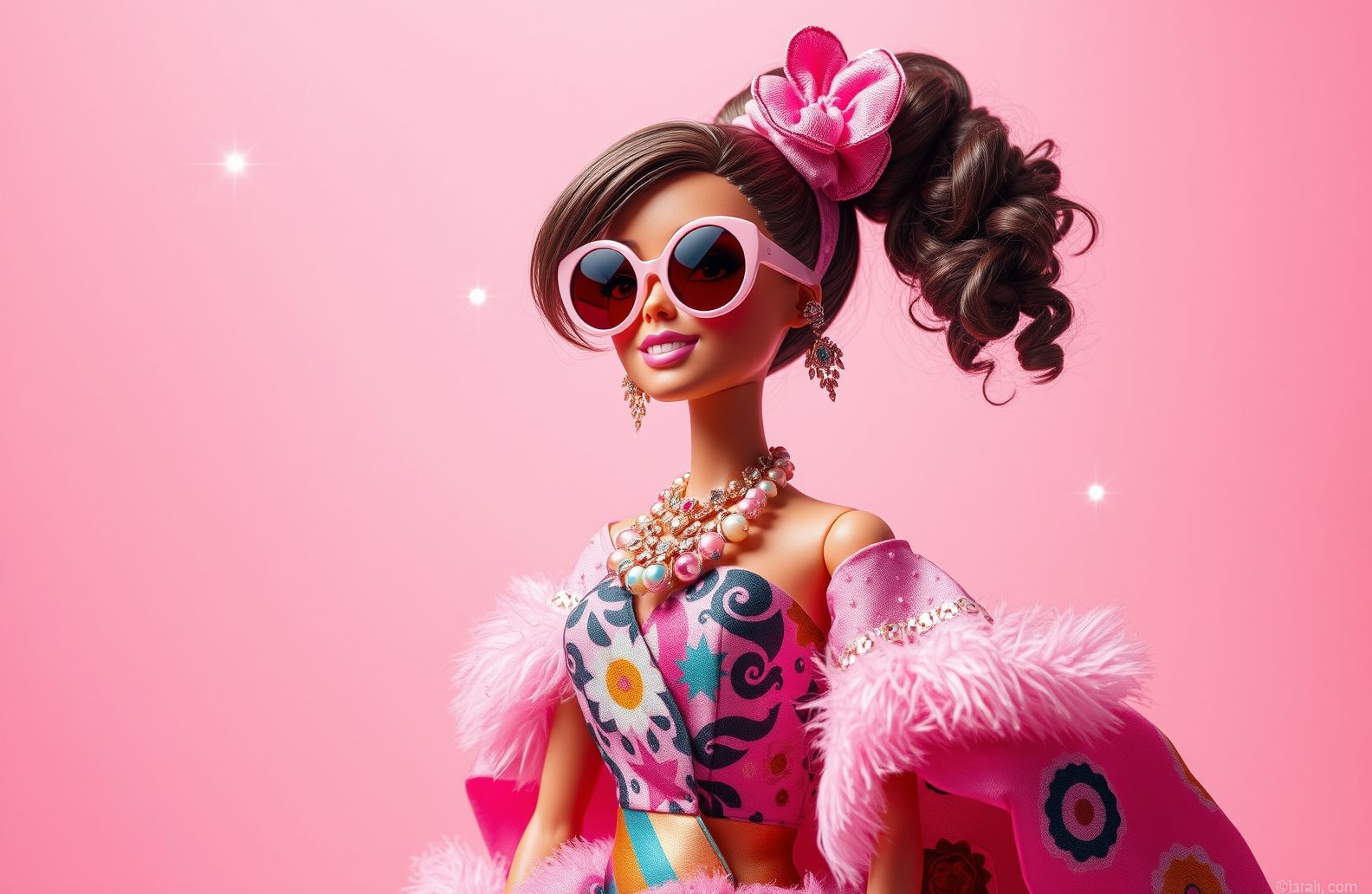 Barbie Pink Background