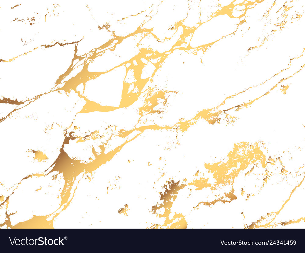 Marble Texture Background Golden Stone Royalty Vector