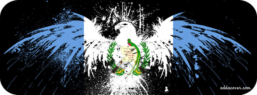 Eagle On Guatemala Flag Covers Fb