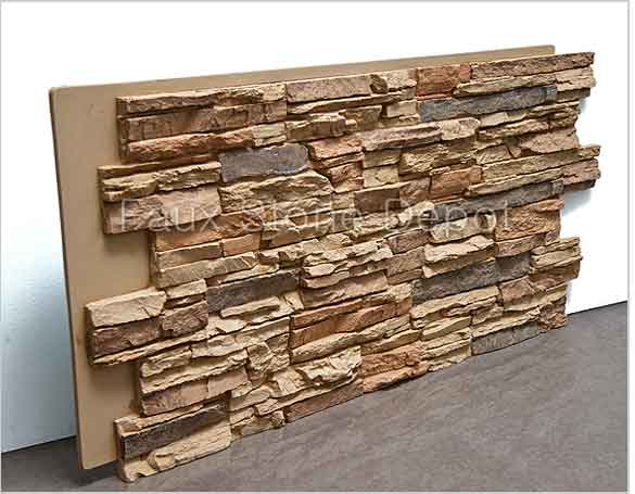 Faux Stone Panels Brick Stacked Veneer Siding