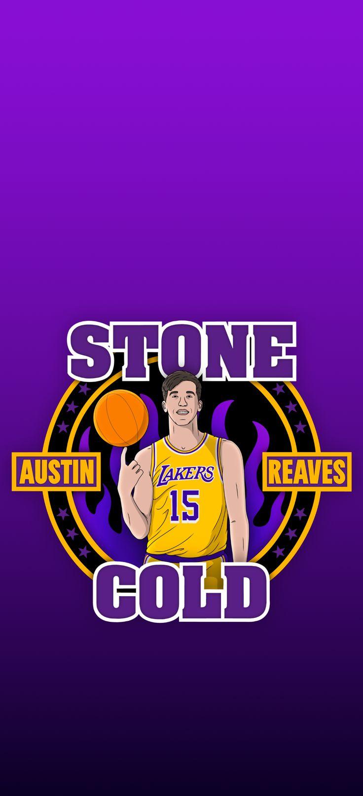 Stone Cold Austin Reaves Los Angeles Basketball By Sportsign