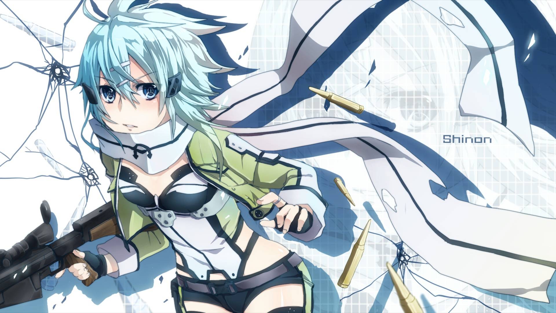 Sword Art Online II  Sinon HD wallpaper download