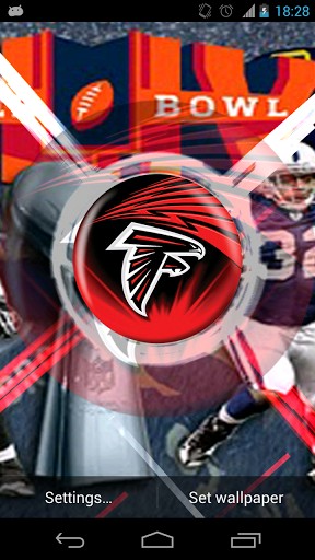 Atlanta Falcons Live Wallpaper For Android By Viperapps