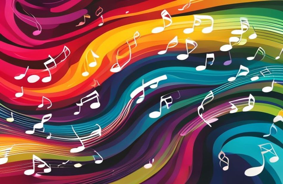 Music Abstract Background