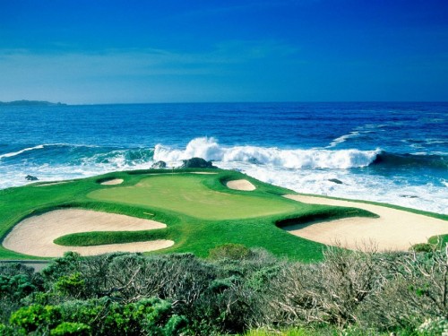 Ocean Golf Course Screensaver Screensavers