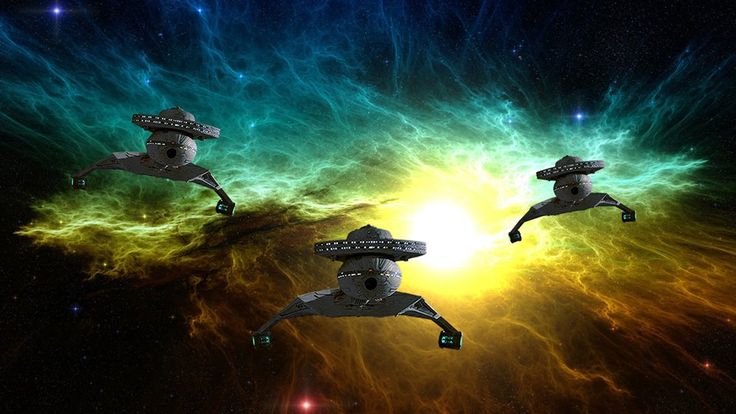 Klingon Battleships Wallpaper HD Trek