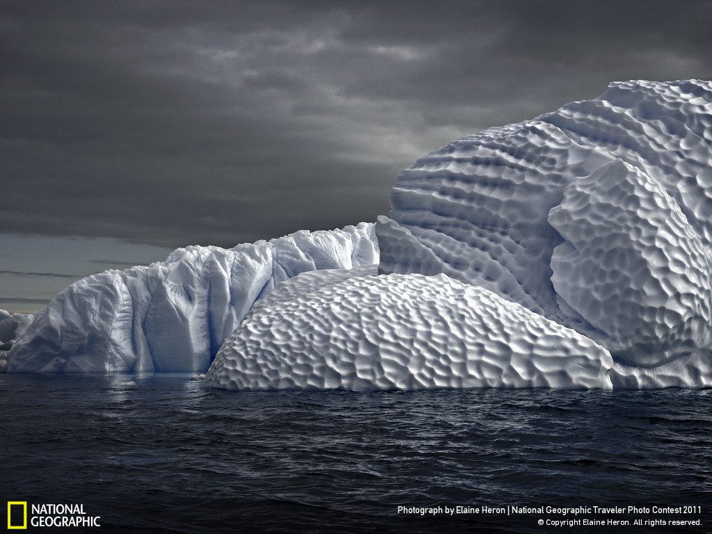 Golf Ball Iceberg Traveler Photo Contest National Geographic