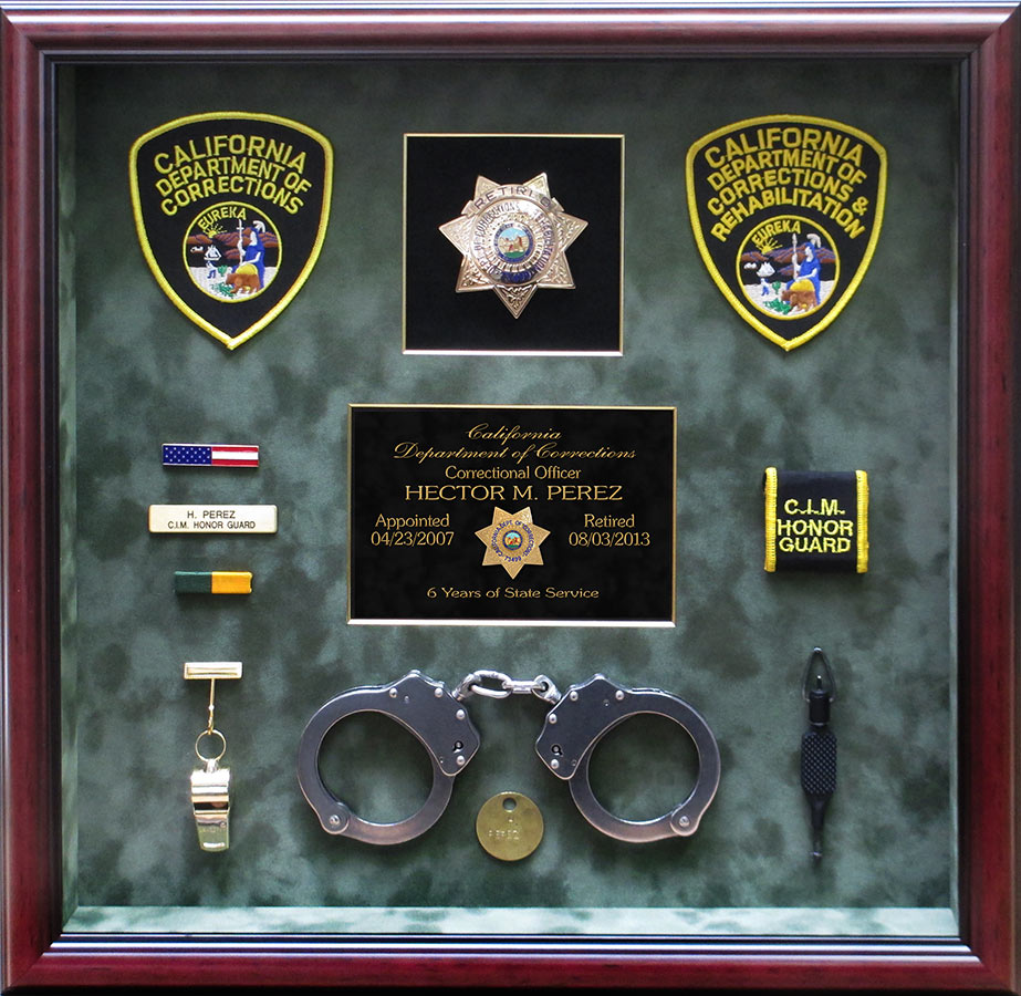 Correctional Framing Projects From Badge Frame