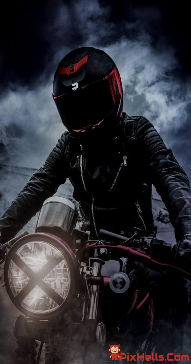 Motorcycle Rider Wallpaper