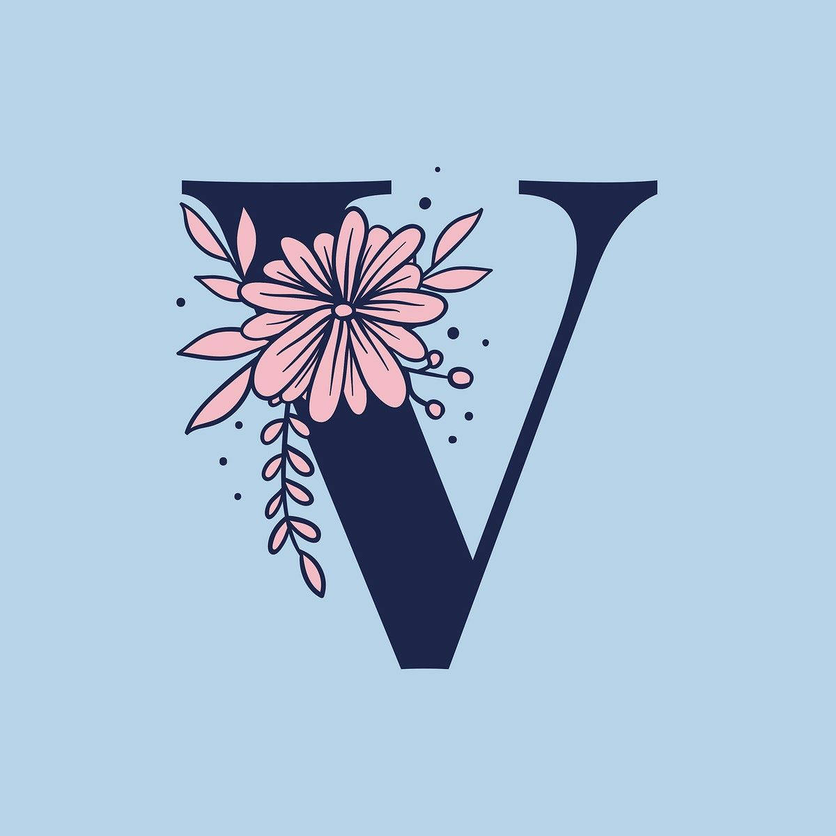 Letter V Wallpaper