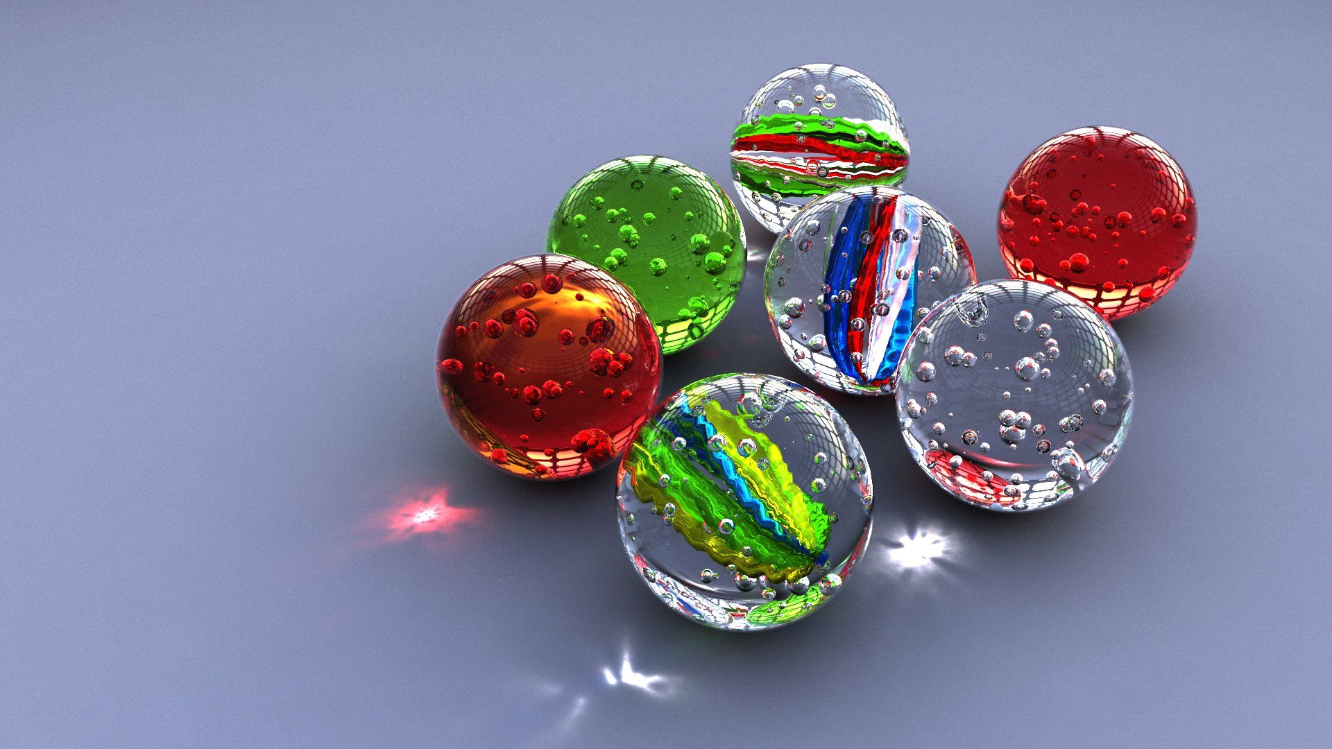 Marble Balls iPhone Wallpaper On