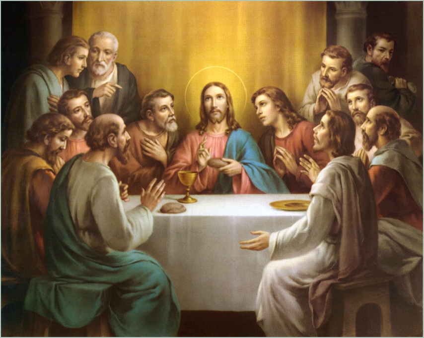 The Last Supper Of Jesus Christ Wallpaper