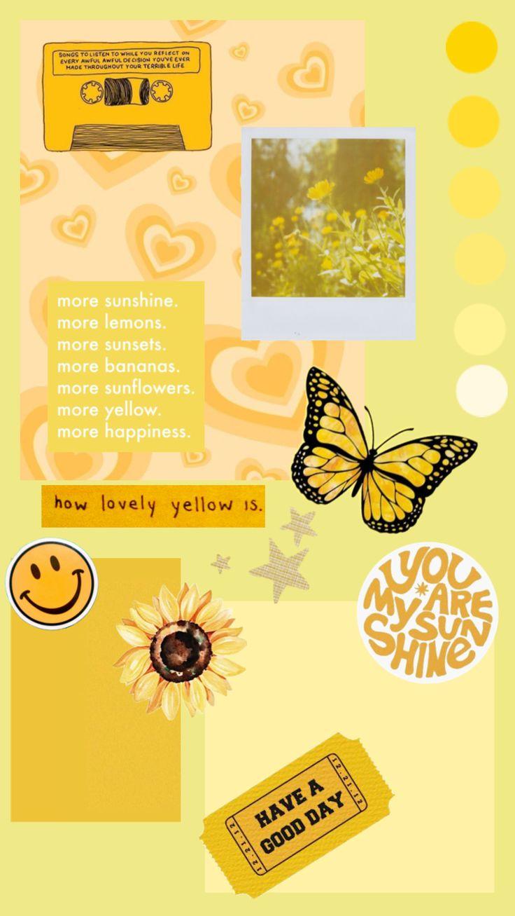 Check Out Spiffpuppy S Shuffles Vibes Wallpaper Yellow