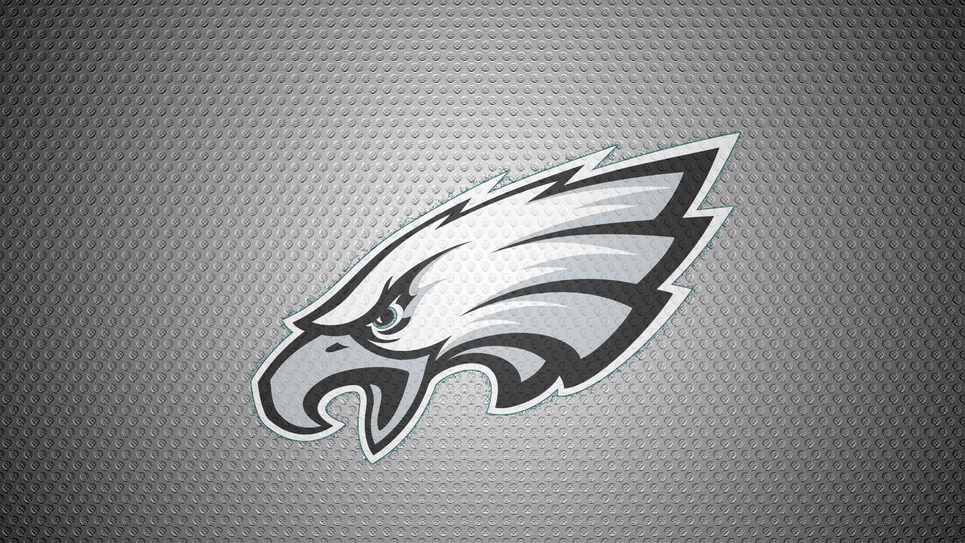Philadelphia Eagles Logo On Carbon Aluminium