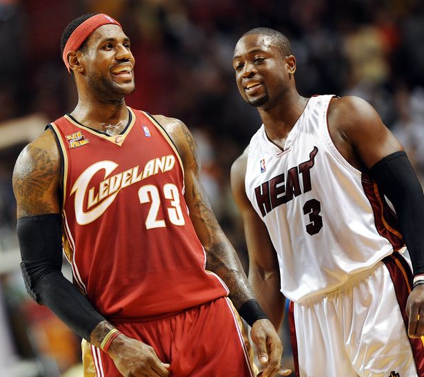 Dwyane Wade Says His New Favorite Opponent is LeBron James 615x546