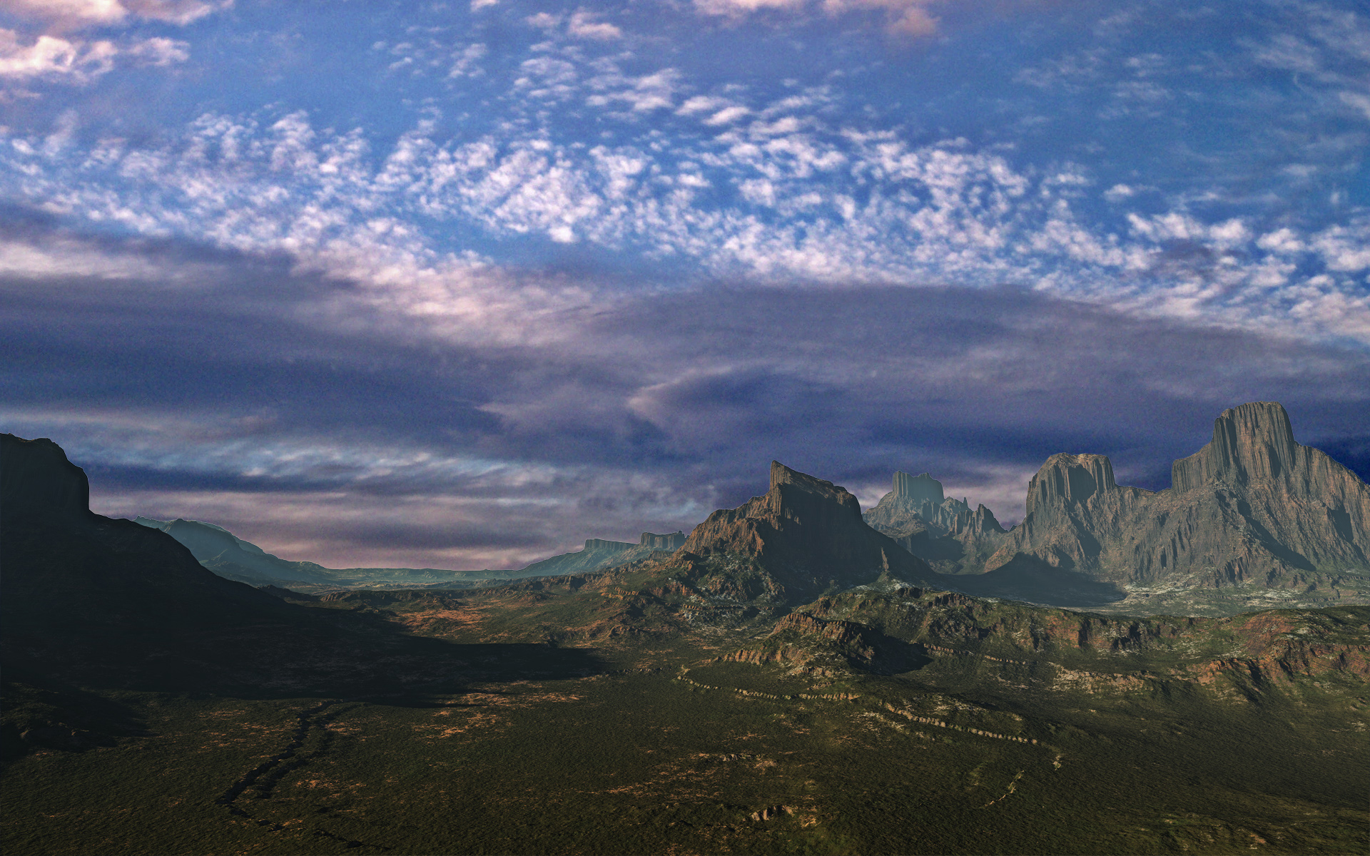 Open Mountain Landscape Wallpaper Desktop Background Scenery
