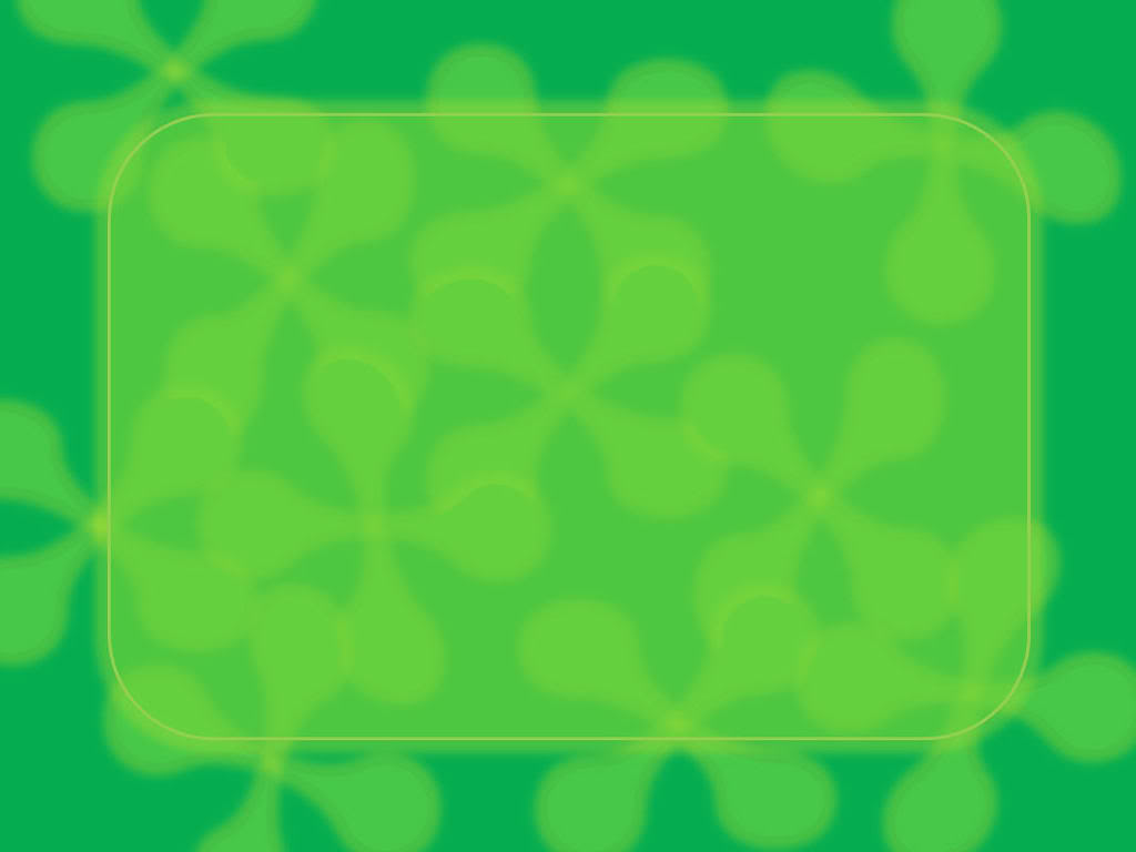 Shamrock Background For Powerpoint Border And